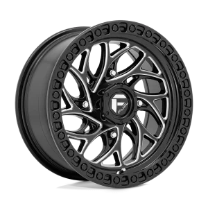 Fuel UTV – D741 RUNNER – Black – 15″x10″ 0mm – Summer Wheels – D7411500A655